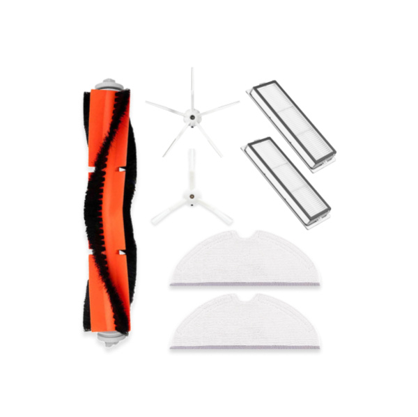 Набор аксессуаров Medium для робота-пылесоса Xiaomi Mi Robot Vacuum Cleaner (SDJQR01RR), белые боковые щетки